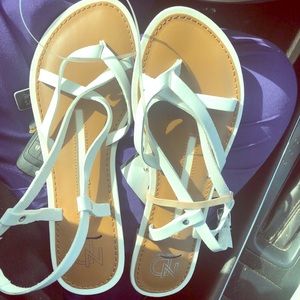 Sandals never worn brand new!